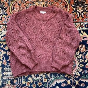 Madewell Pink Sweater